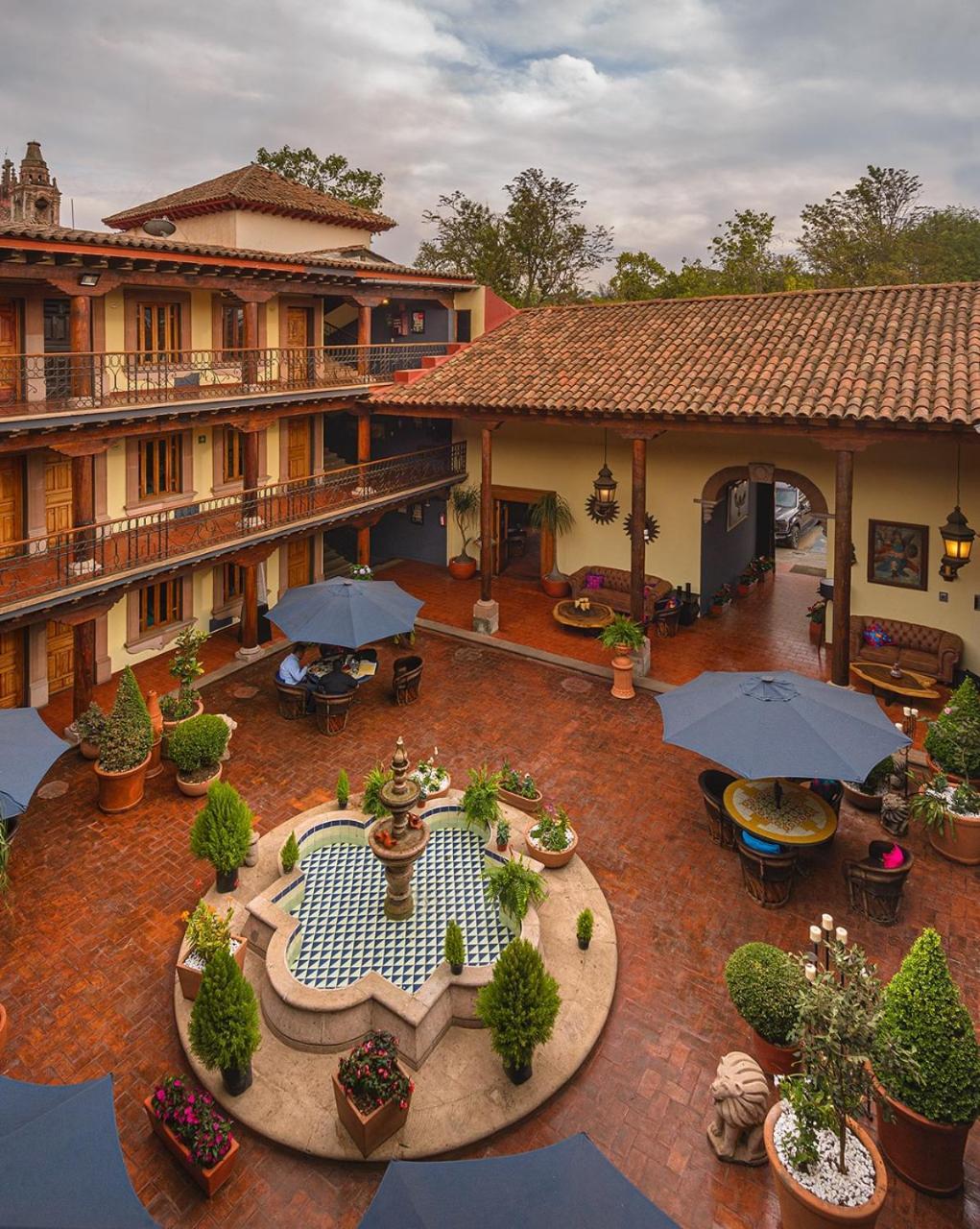 Hotel La Parroquia Pátzcuaro Buitenkant foto